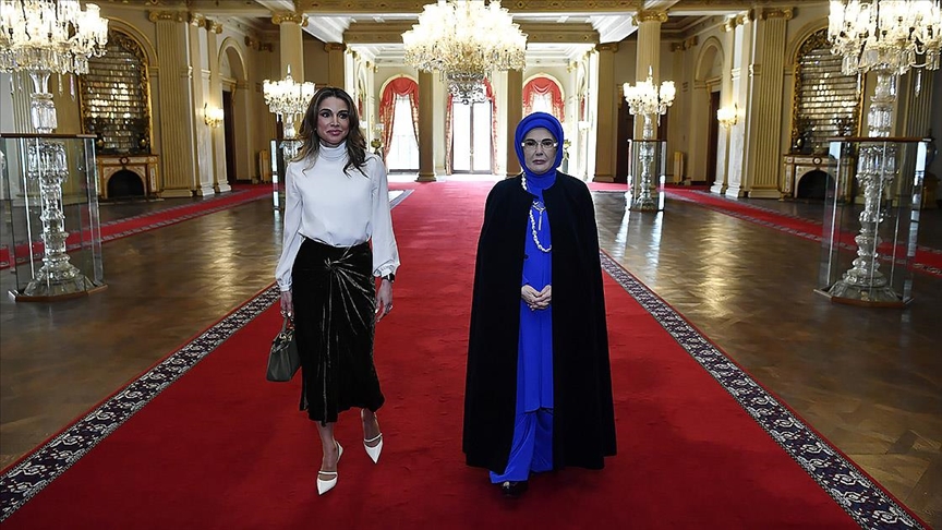 Emine Erdoğan'dan Ürdün Kralı 2. Abdullah ile eşinin Türkiye ziyaretine ilişkin paylaşım