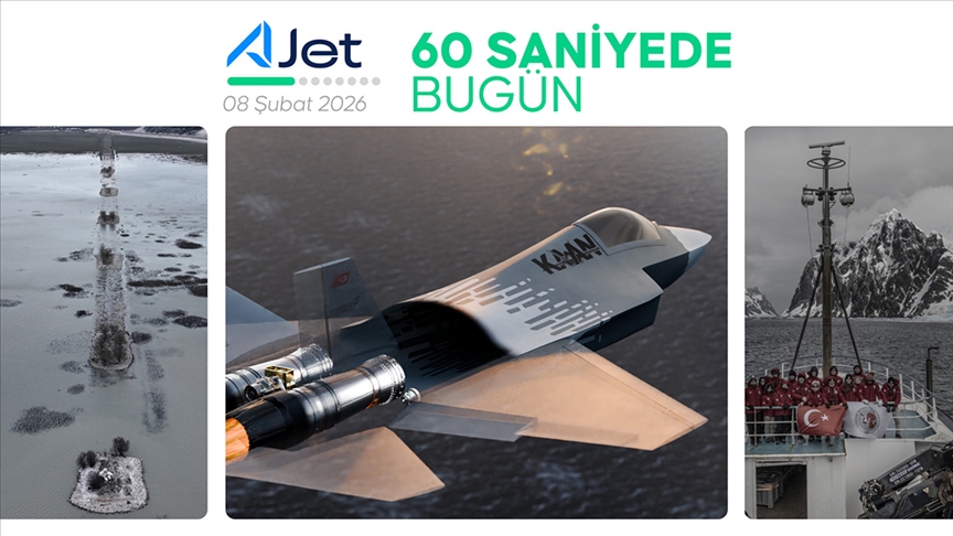 60 saniyede bugün (08 Şubat 2026)
