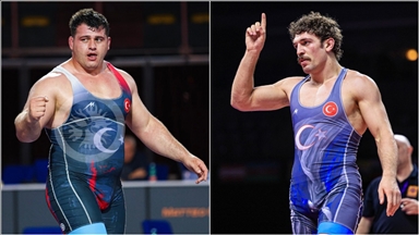 Milli güreşçi Rıza Kayaalp ve Yüksel Sarıçiçek, Zagreb Açık'ta altın madalya kazandı
