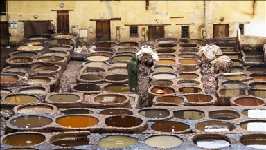 Në Fez të Marokut vazhdon prodhimi tradicional i lëkurës