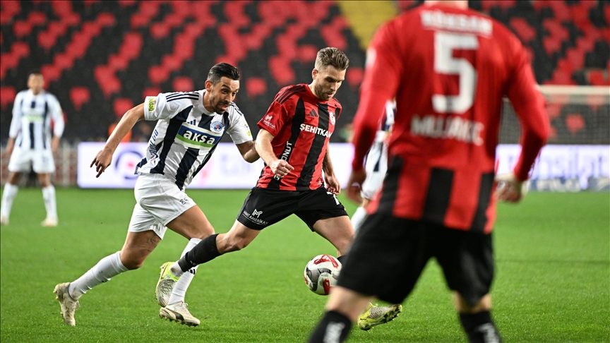 Gaziantep FK, sahasından 3 puanla ayrıldı