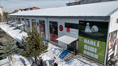 Erzurum'un modern salonları şehrin spor altyapısına güç kattı