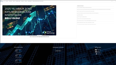 Türkiye Sigorta Birliği web sitesini güncelledi
