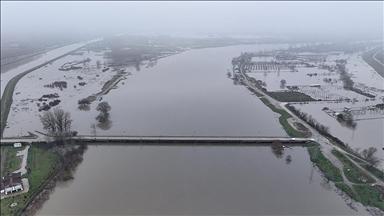 Meriç Nehri'nin debisindeki düşüş sürüyor
