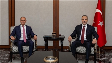 Bakan Fidan, Gazze Barış Kurulu Yüksek Temsilcisi Mladenov'u Ankara'da kabul etti