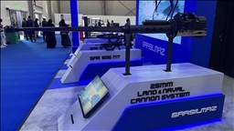 نمایش محصولات جدید شرکت «سارسیلماز» در نمایشگاه جهانی دفاع در ریاض