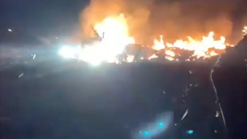 Libya'nın Kufra kentinde düşen helikopterdeki 3 kişi hayatını kaybetti