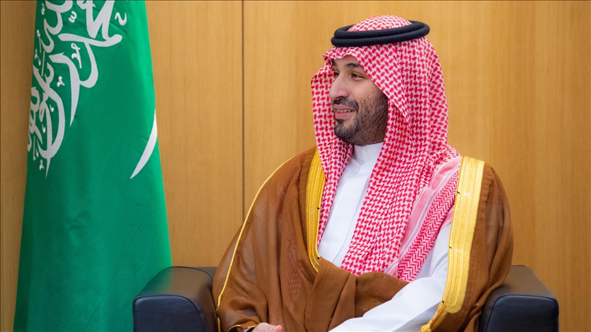 Saudi crown prince receives Britain's Prince William on his 1st visit to the kingdom