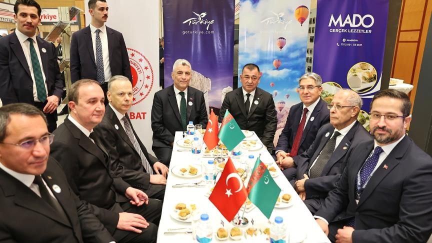 افتتاح معرض المنتجات التصديرية التركية في تركمانستان بنسخته الـ12