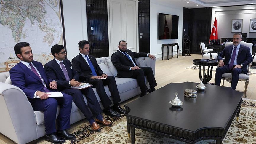 أنقرة.. فيدان يلتقي وزير الدولة بوزارة الخارجية القطرية