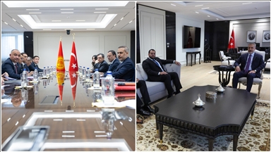 Bakan Fidan, Kırgızistan Meclis Başkanı uulu ve Katar'ın Dışişlerinden Sorumlu Devlet Bakanı Khulaifi ile görüştü