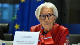 European Central Bank chief says inflation to stabilize at 2% target in medium term