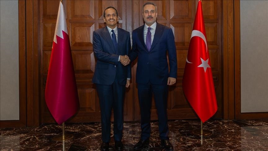 Хакан Фидан провел встречу с министром иностранных дел Катара Мухаммедом бин Абдуррахманом Аль Сани