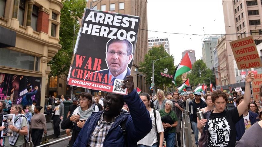  أستراليا.. تواصل الاحتجاجات على زيارة الرئيس الإسرائيلي