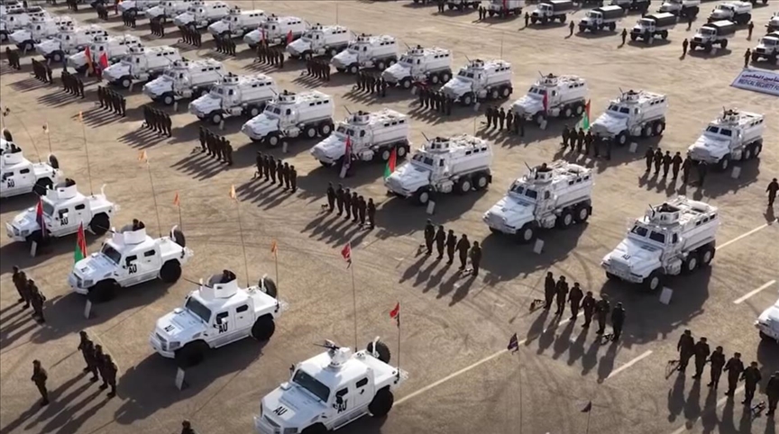 مصر تستعرض قواتها قبل مشاركتها في البعثة الإفريقية بالصومال