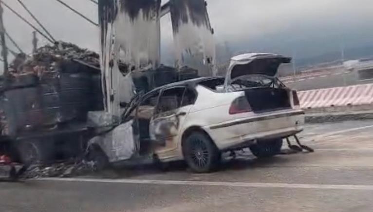 Едно лице е тешко повредено во тешка сообраќајна несреќа на автопатот Скопје - Куманово