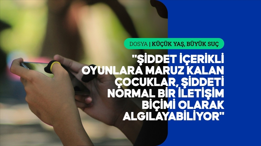 Çocuklar şiddeti sanal ortamdaki oyun ve içeriklerden öğrenebiliyor