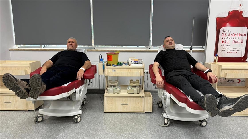 Düzenli kan bağışıyla hastalara umut oluyorlar