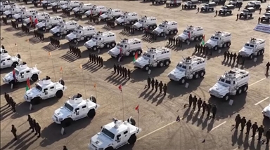 مصر تستعرض قواتها قبل مشاركتها في البعثة الإفريقية بالصومال