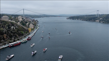 "Dünyanın İncisi" İstanbul Boğazı'ndan geçen yıl 40 bin 172 gemi geçti