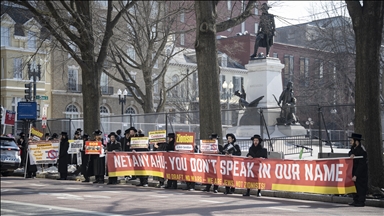 إعلام عبري: نتنياهو دخل البيت الأبيض من مدخل خلفي إثر مظاهرات