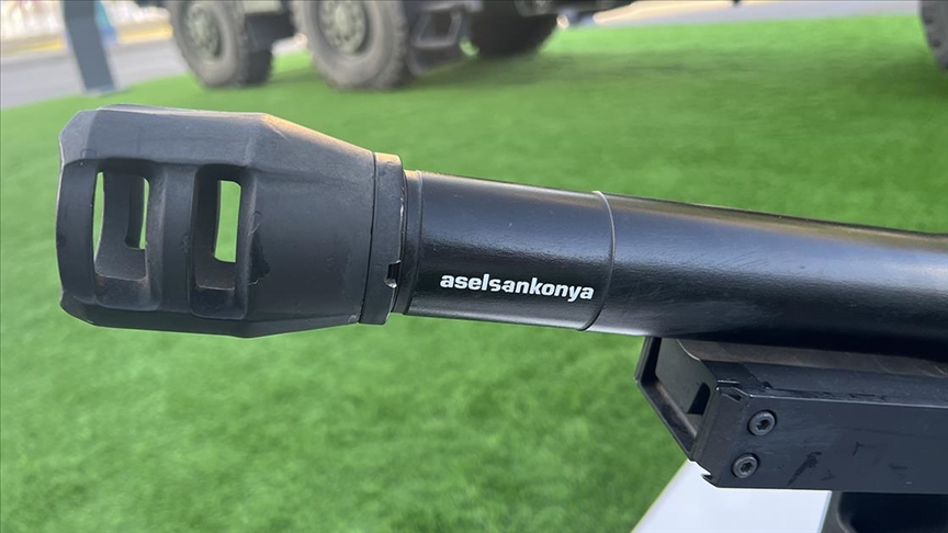 ASELSAN Konya, özgün otomatik bomba atarını yurt dışında ilk kez sergiledi