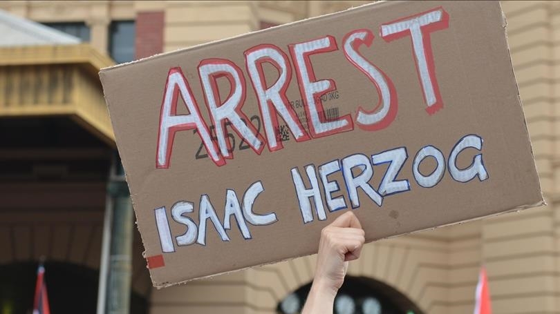 Protests continue for 4th day against Israeli president's Australia visit