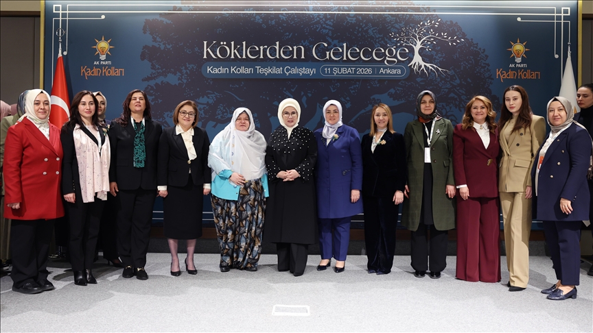 Emine Erdoğan'dan AK Parti'nin "Köklerden Geleceğe Kadın Kolları Teşkilat Çalıştayı"na ilişkin paylaşım