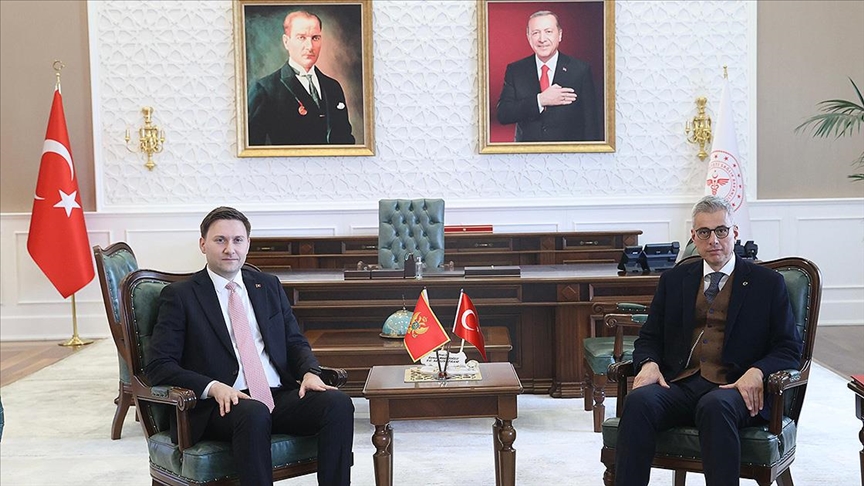 Sağlık Bakanı Memişoğlu, Karadağlı mevkidaşı Vojislav Simun ile görüştü