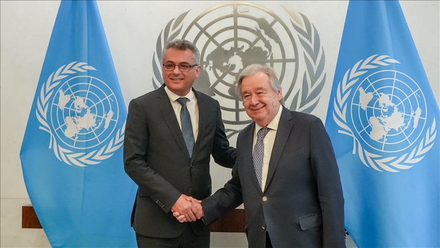 Predsjednik Turske Republike Sjeverni Kipar sastao se sa generalnim sekretarom UN-a u New Yorku