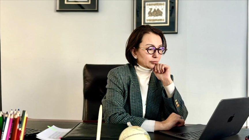 Kazakistan'ın Qazcontent Yönetim Kurulu Başkanı Zadabek, AA'nın "Yılın Kareleri" oylamasına katıldı