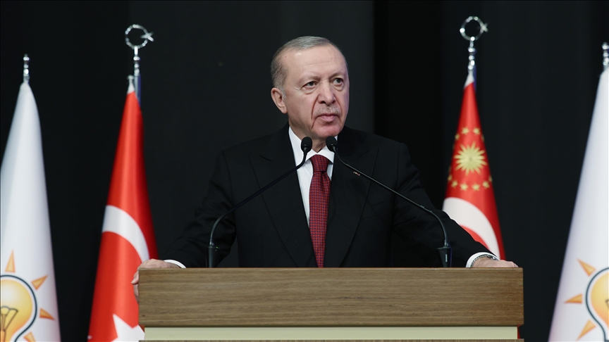Cumhurbaşkanı Erdoğan: Kızılelmamız olan Türkiye Yüzyılı fiile geçene kadar durmadan çalışmaya devam edeceğiz