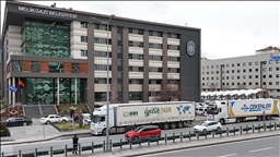 Kota-kota di Turkiye kirim bantuan musim dingin tambahan ke Gaza