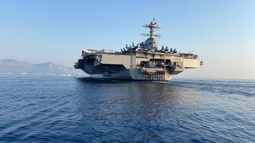 NYT: Aeroplanmbajtësja amerikane "USS Gerald R. Ford" do t'u bashkohet forcave detare në Lindjen e Mesme