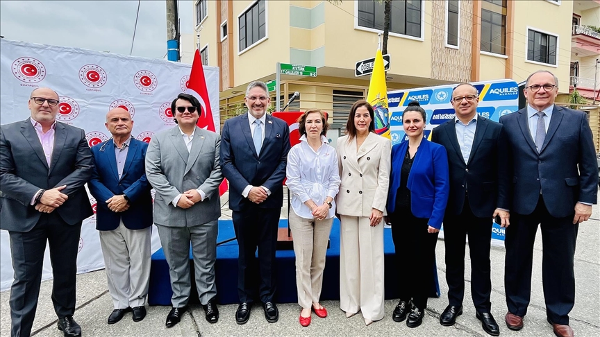 Ekvador'un Guayaquil kentinde Atatürk Sokağı'nın açılışı yapıldı