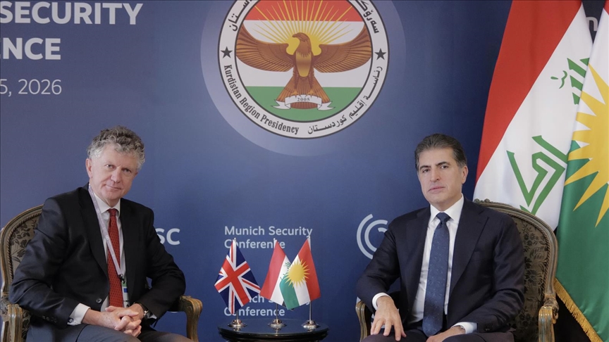 نێچیرڤان بارزانی و ڕاوێژکاری ئاسایشی نەتەوەیی بەریتانیا پەرەسەندنە ئەمنییەکانی ناوچەکەیان تاوتوێ کرد