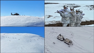 MSB'den Şehit Piyade Teğmen Harun Aslan Kış Tatbikatı'na ilişkin videolu paylaşım