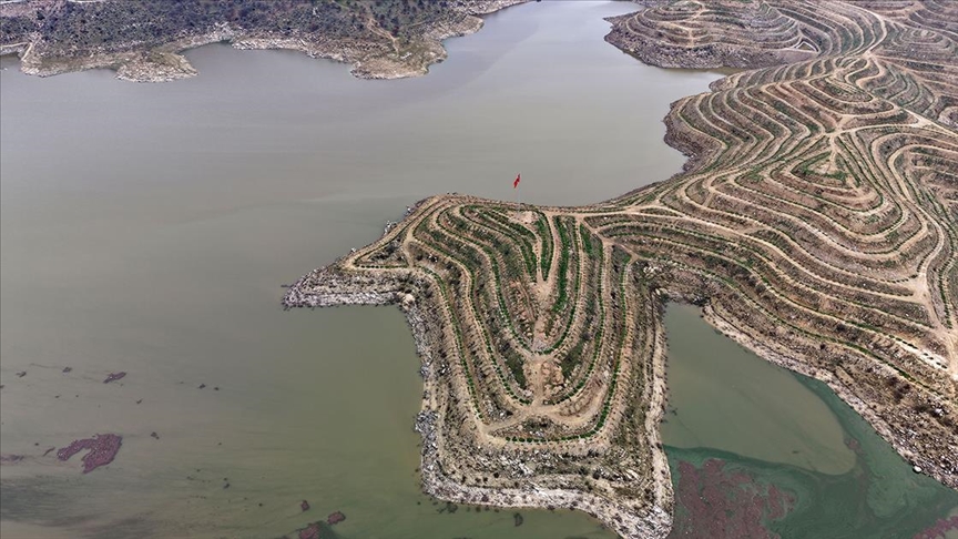Kış yağışları Manisa'da susuz kalan barajları doldurmaya başladı 