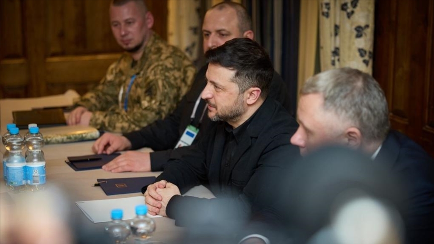 Зеленский в Мюнхене провел переговоры с Мерцем, Стармерем и Рютте