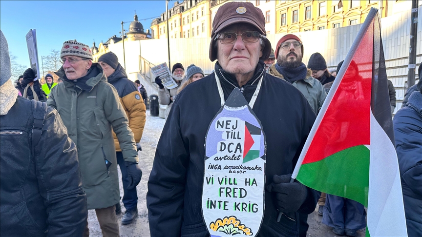 İsveç'te İsrail'in Batı Şeria'yı ilhak kararı protesto edildi