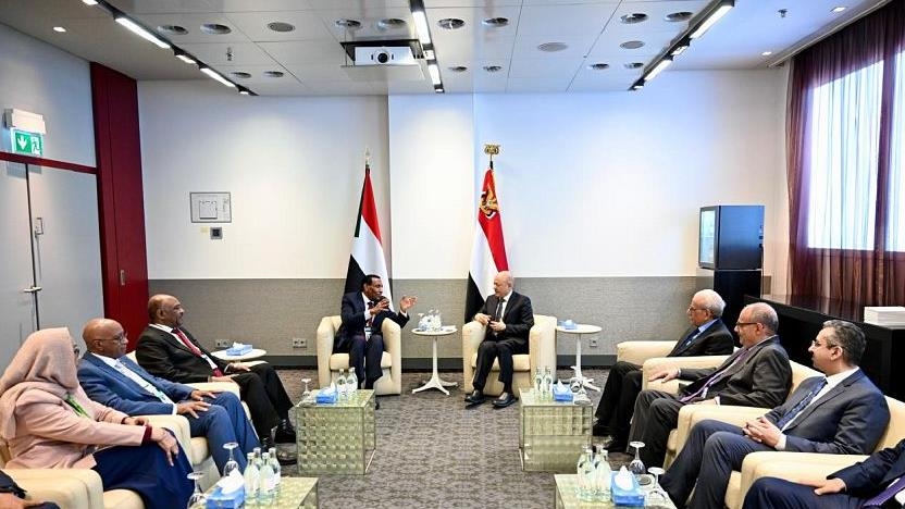 العليمي: اليمن يدعم جهود السودان لبسط سيطرته الكاملة على أراضيه