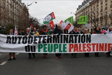 Paris : la rue réclame la levée du blocus de Gaza et interpelle la justice internationale