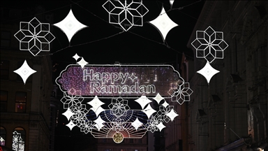 London’s West End lights up for Muslim holy month Ramadan as mayor calls for unity