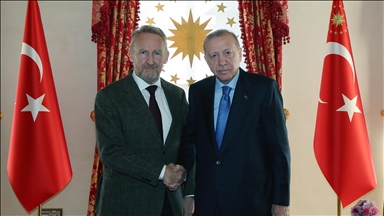 دیدار اردوغان با باقر عزت بیگویچ در استانبول