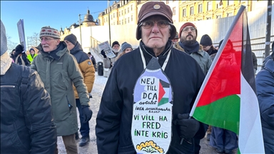 İsveç'te İsrail'in Batı Şeria'yı ilhak kararı protesto edildi