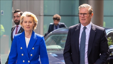 UK premier, EU Commission chief agree Europe must step up toward 'more European NATO'