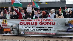 Li Diyarbekirê jinan êrîşên Îsraîlê protesto kirin