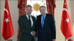 دیدار اردوغان با باقر عزت بیگویچ در استانبول