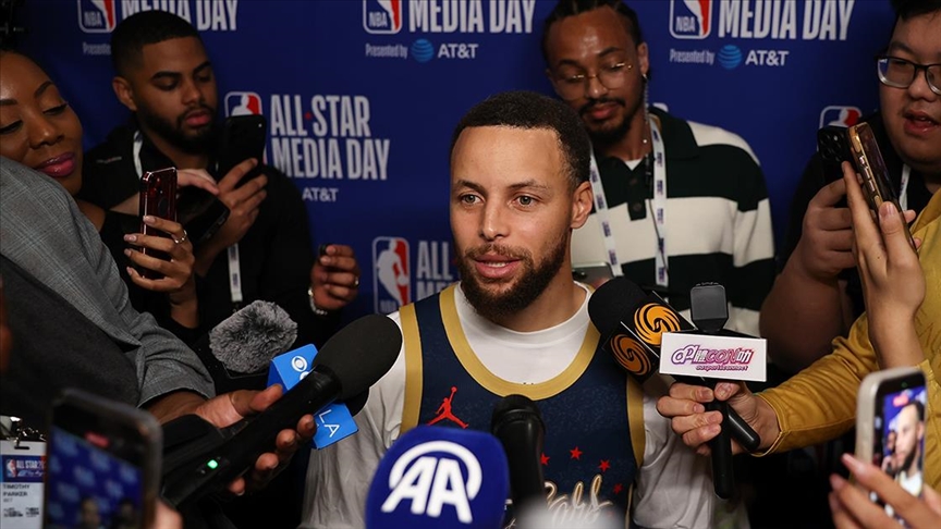 Stephen Curry, NBA All-Star maçı öncesi konuştu