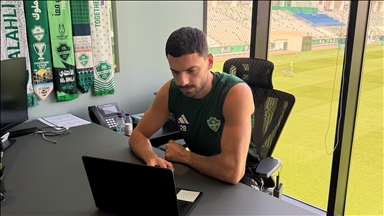 Milli futbolcu Merih Demiral, AA'nın "Yılın Kareleri" oylamasına katıldı